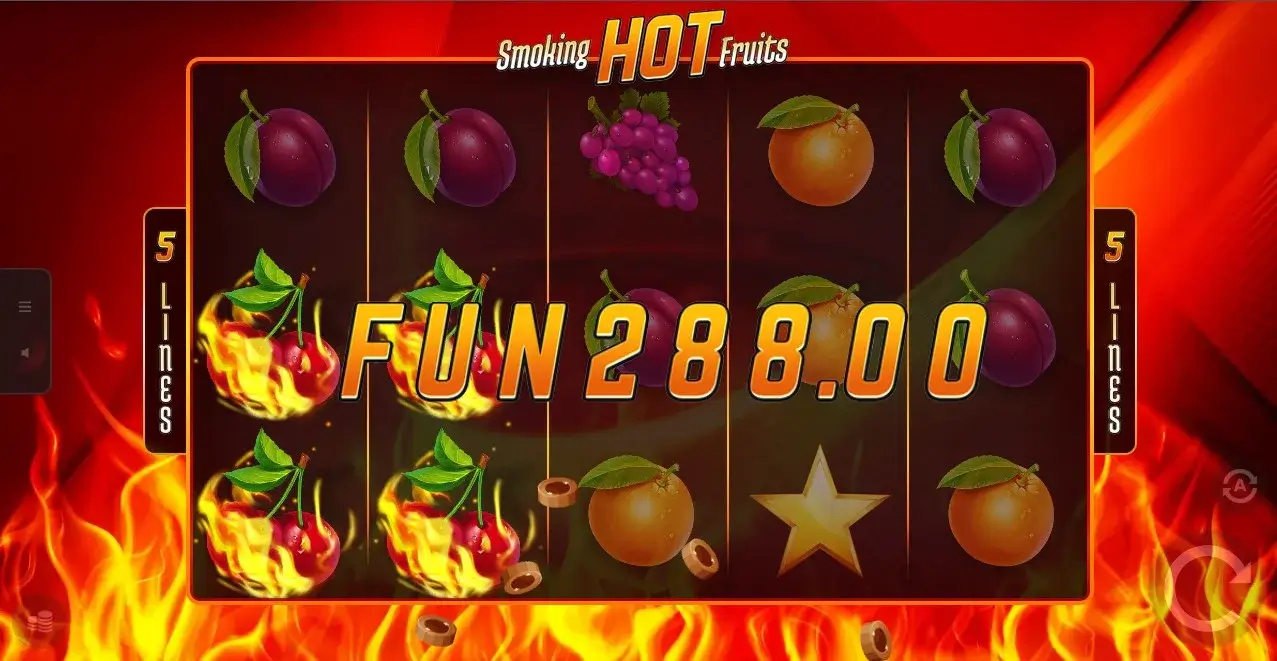 Smoking hot fruits