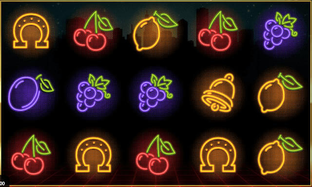 Neon fruit