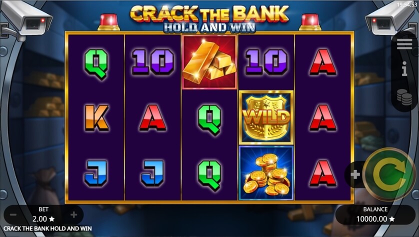 Crack the bank hold and win