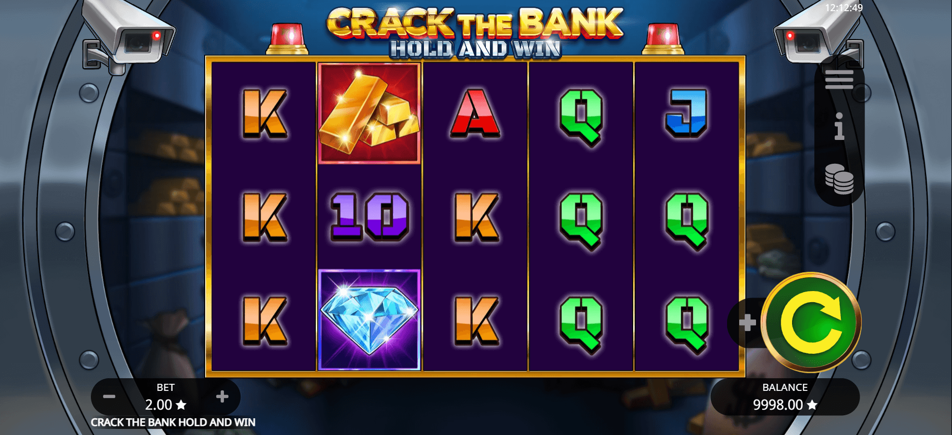 Crack the bank hold and win