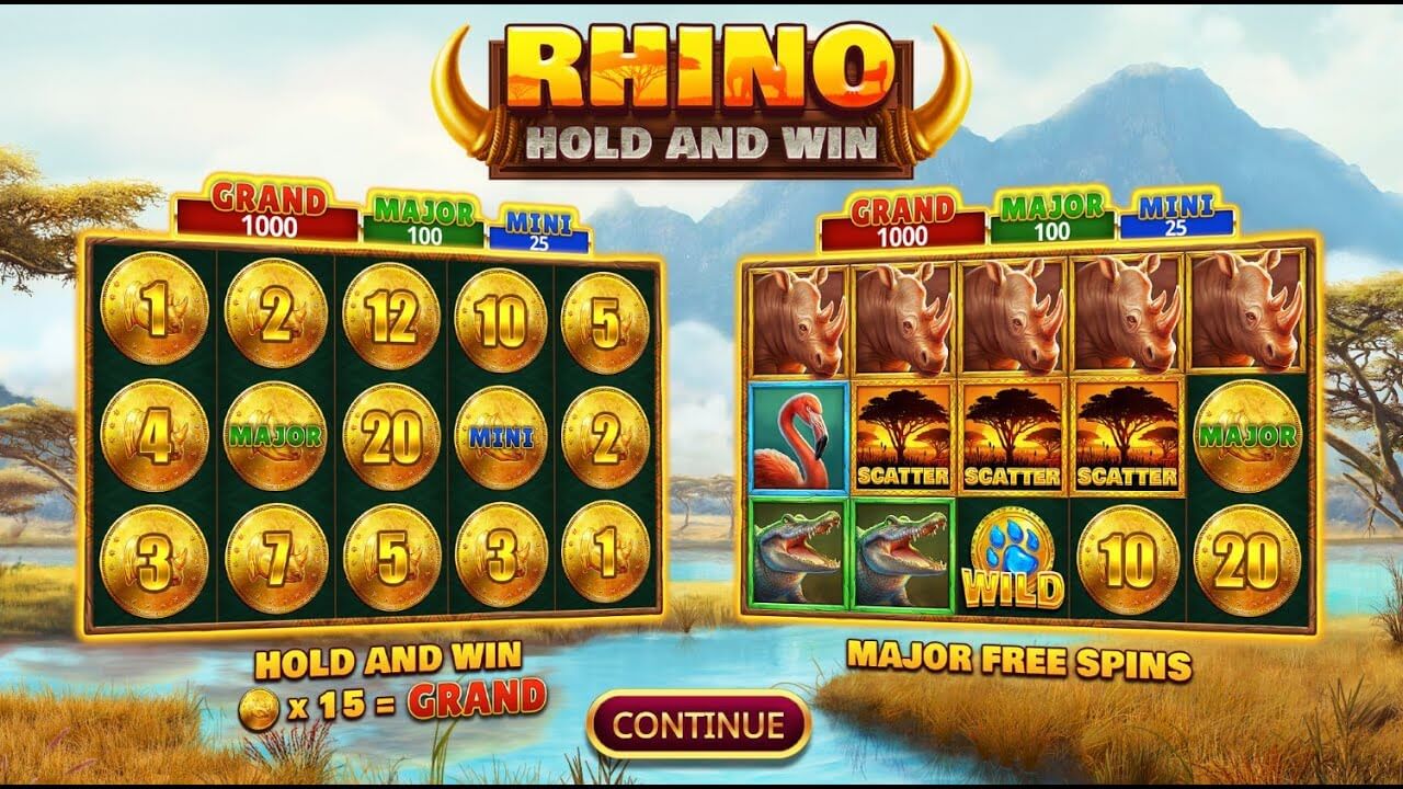 Rhino hold and win