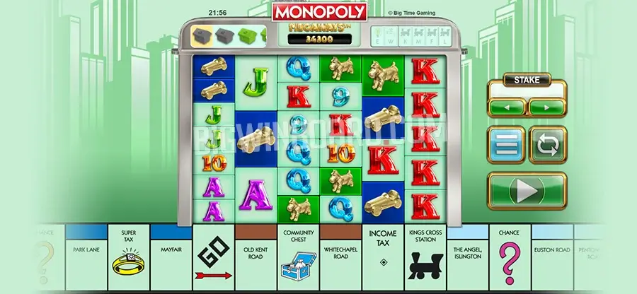 Monopoly megaways