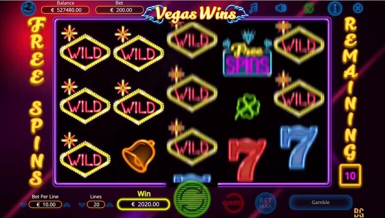 Vegas wins