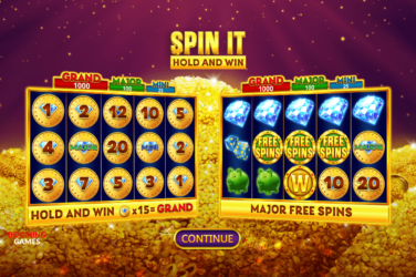 Spin it hold and win