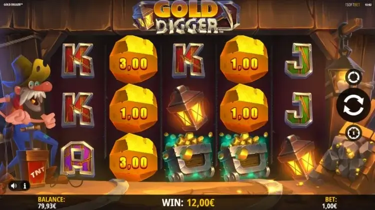 Gold digger dice