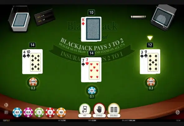 Blackjack multihand
