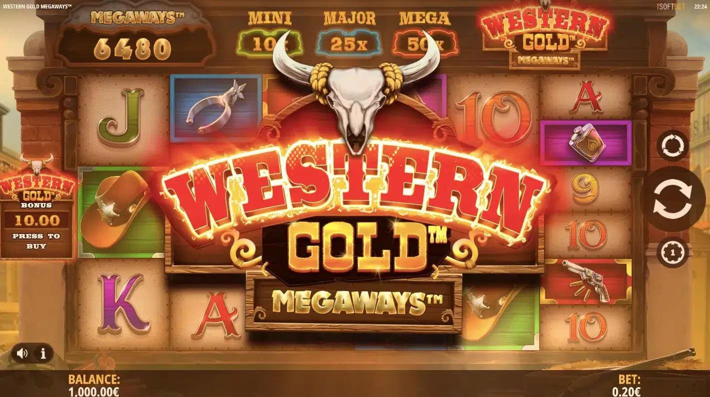 Western gold megaways