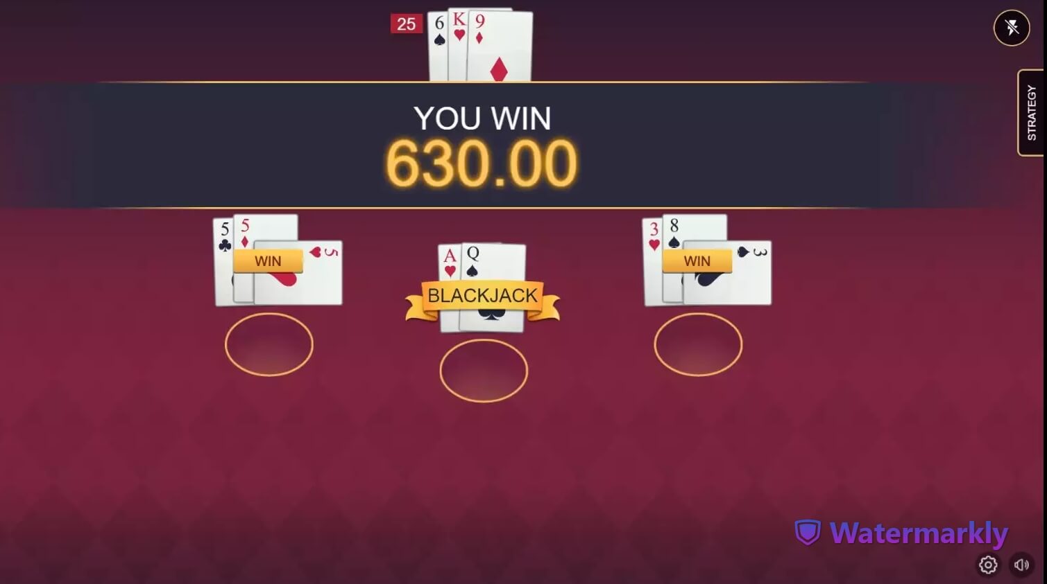 Perfect strategy blackjack