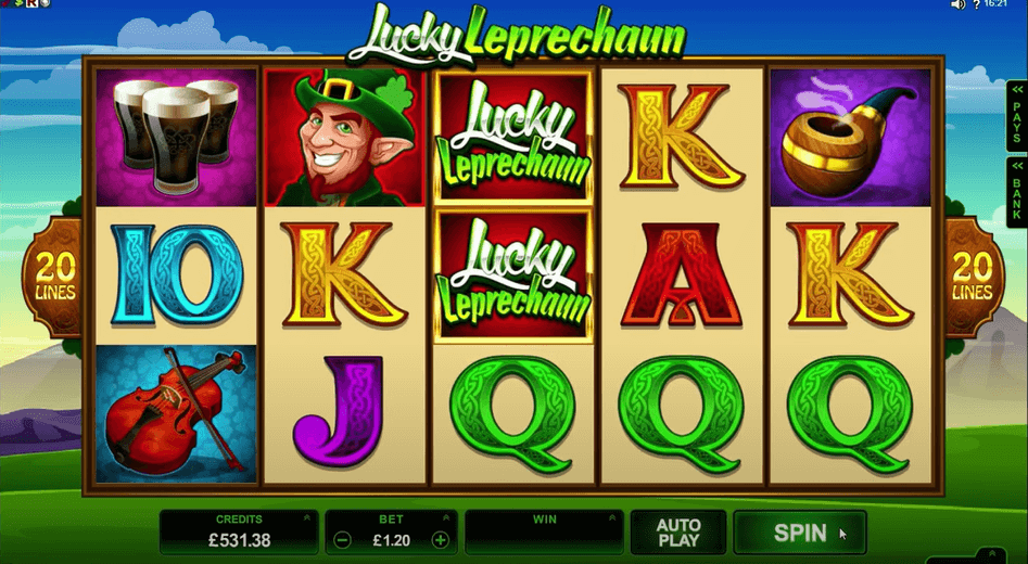 Lucky leprechaun scratch