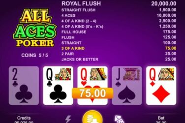 All aces poker