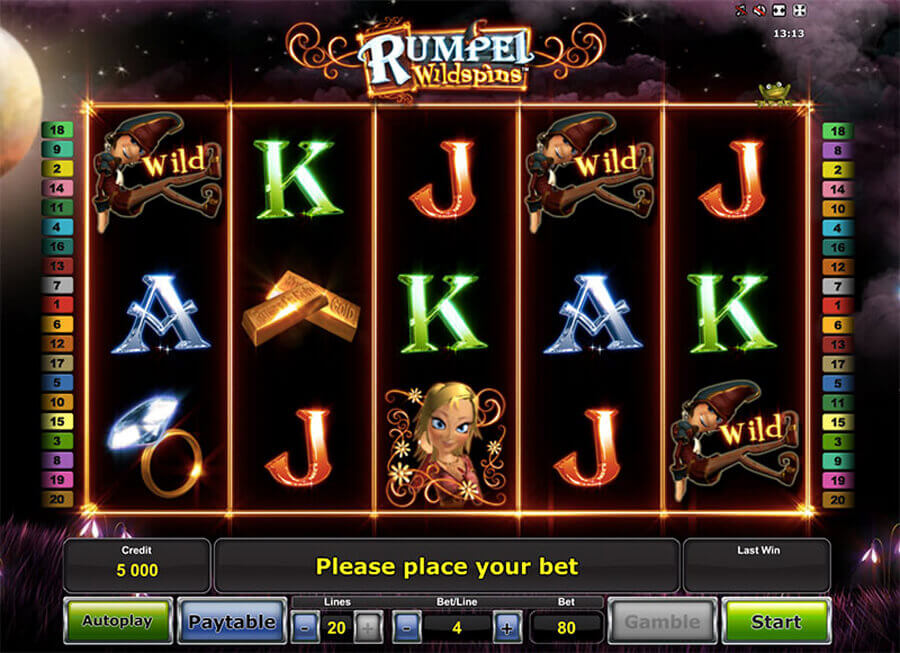 Rumpel wildspins