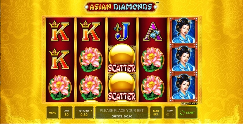 Asian diamonds
