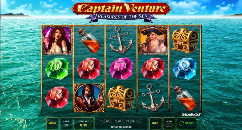 Captain venture: treasures of the sea