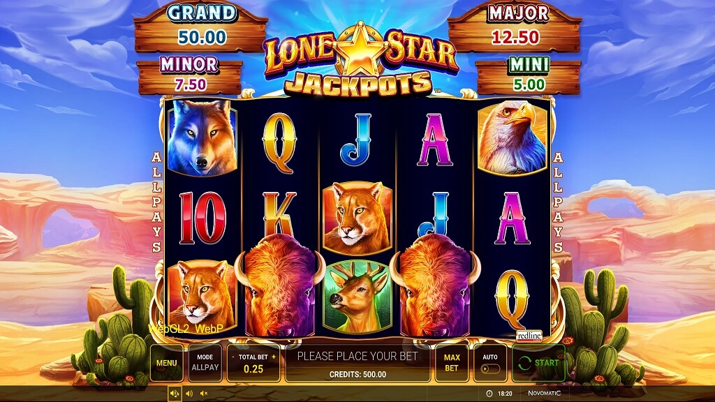 Lone star jackpots