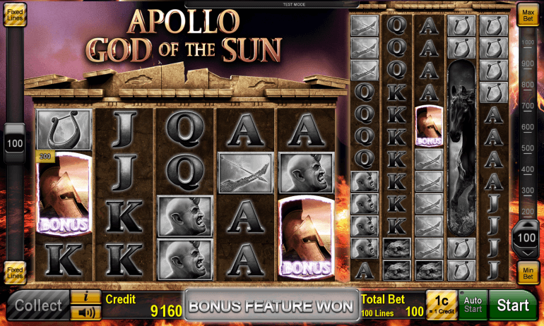 Apollo god of the sun
