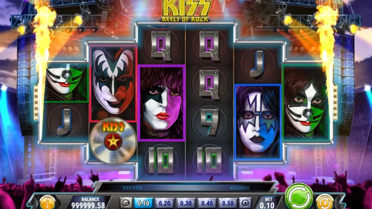 Kiss reels of rock