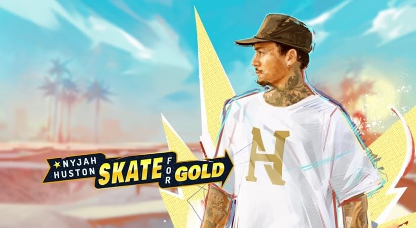 Nyjah huston – skate for gold