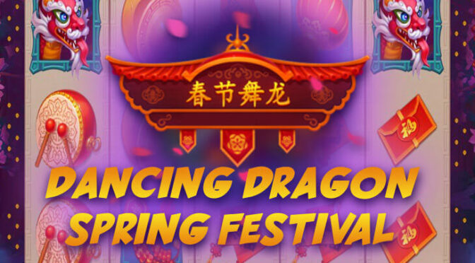 Dancing dragon spring festival