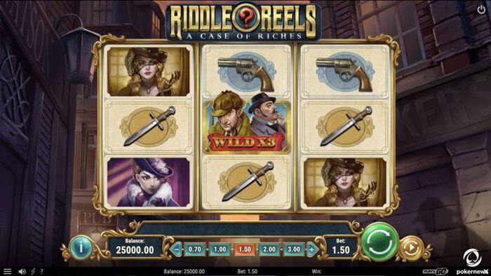 Riddle reels – a case of riches