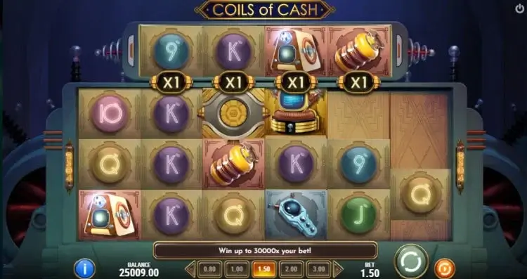 Coils of cash