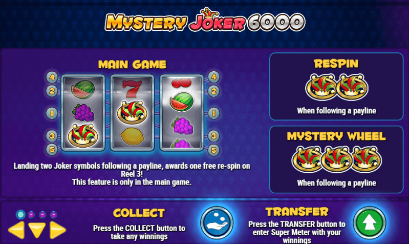 Mystery joker 6000