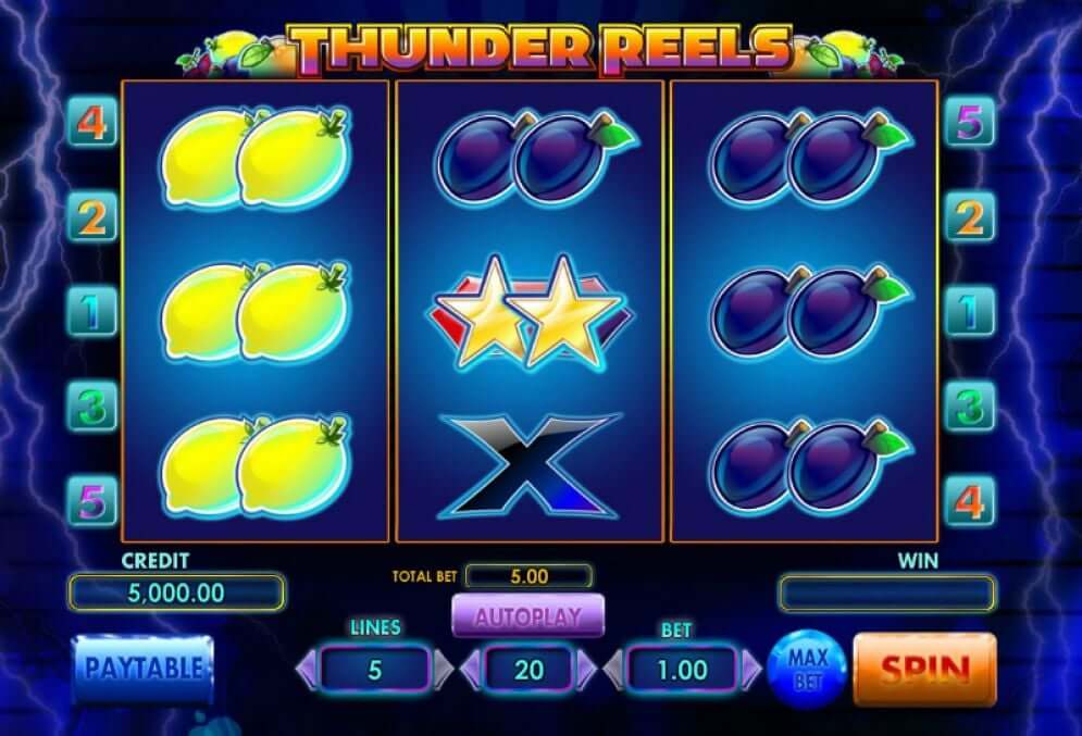 Thunder reels