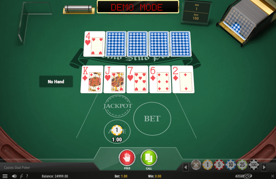Casino stud poker
