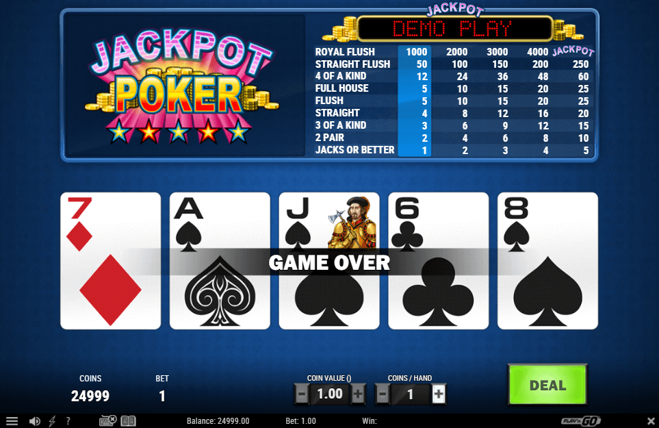 Jackpot poker