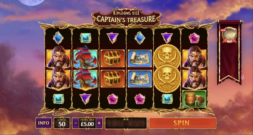 Kingdoms rise: captains treasure