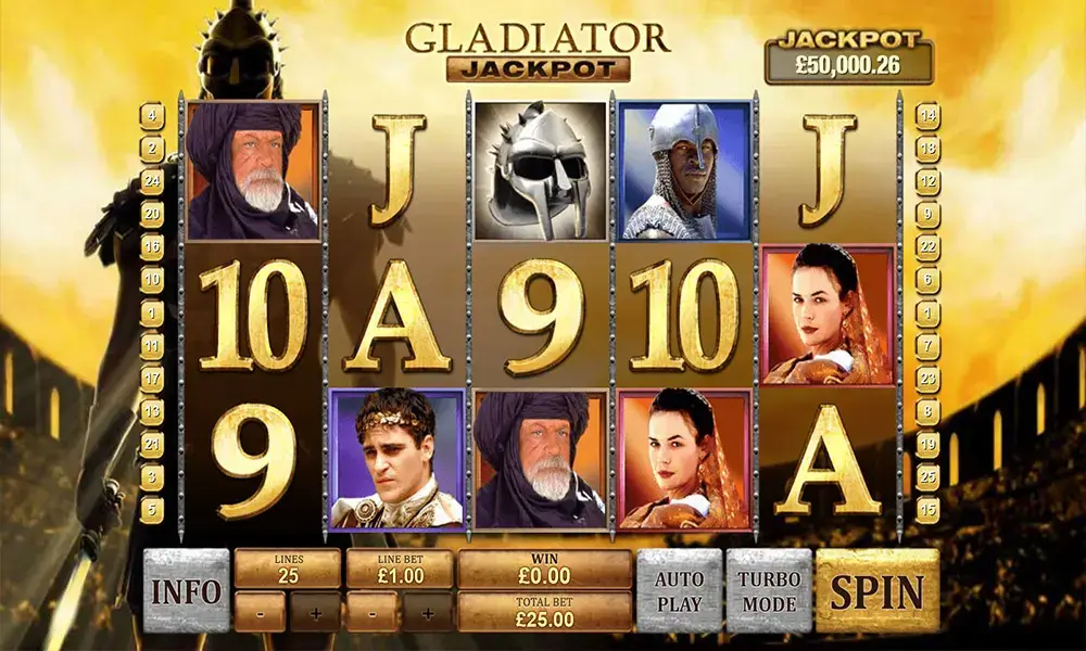 Gladiator jackpot