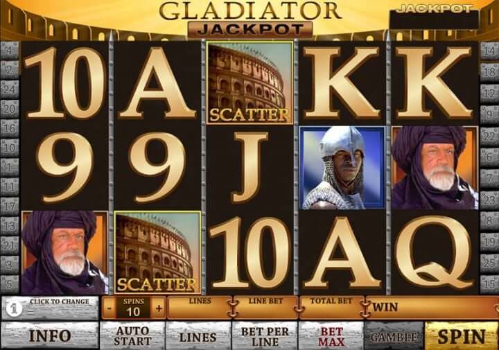Gladiator jackpot