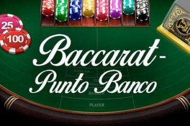 Baccarat punto banco