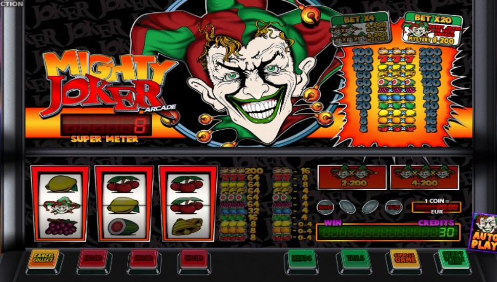 Mighty joker arcade