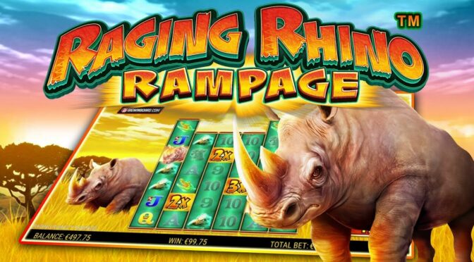 Raging rhino rampage